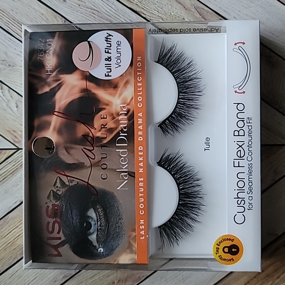 🌵 4/$20 Kiss Lash Couture Tulle Lashes Black - Picture 1 of 4